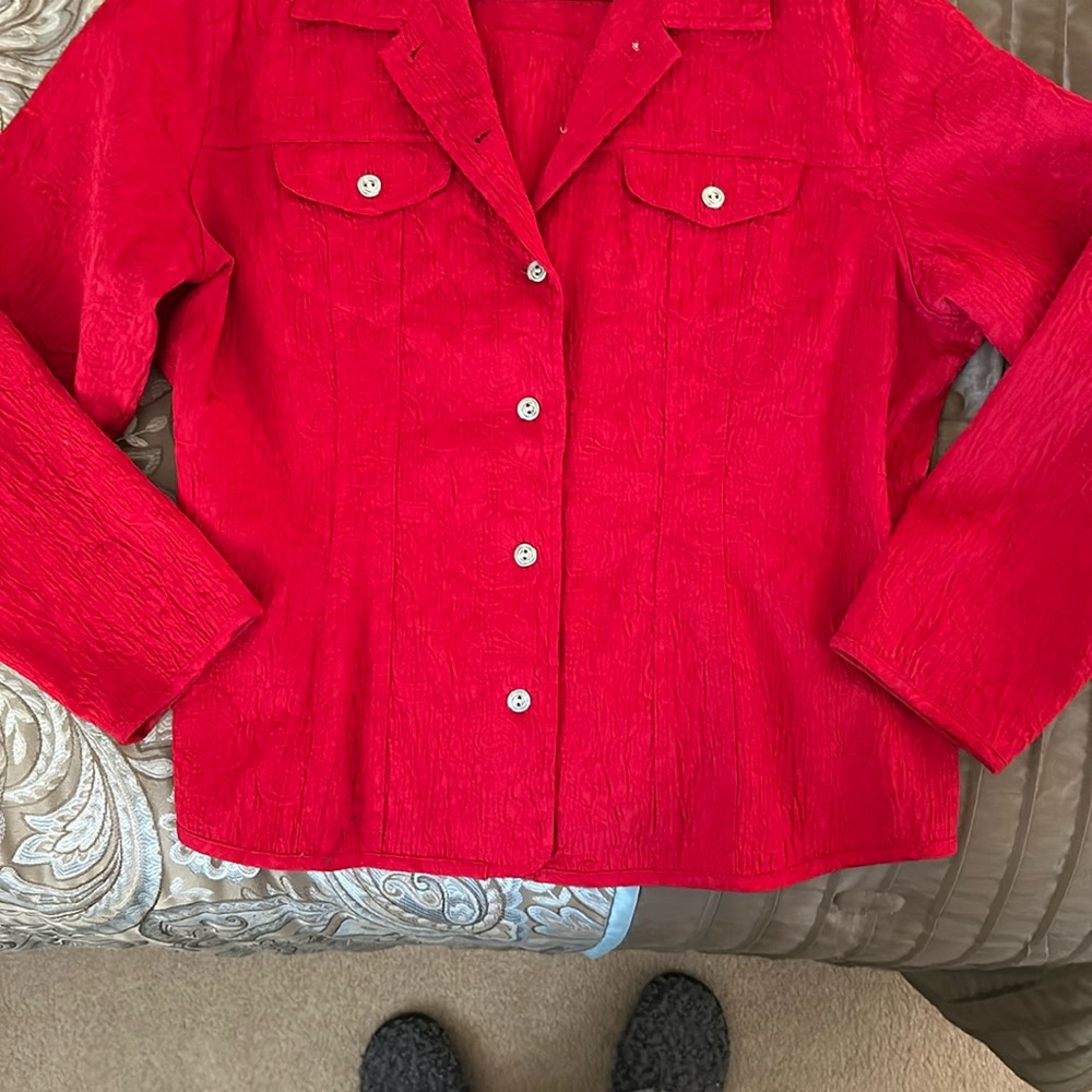 Ladies red Chico jacket